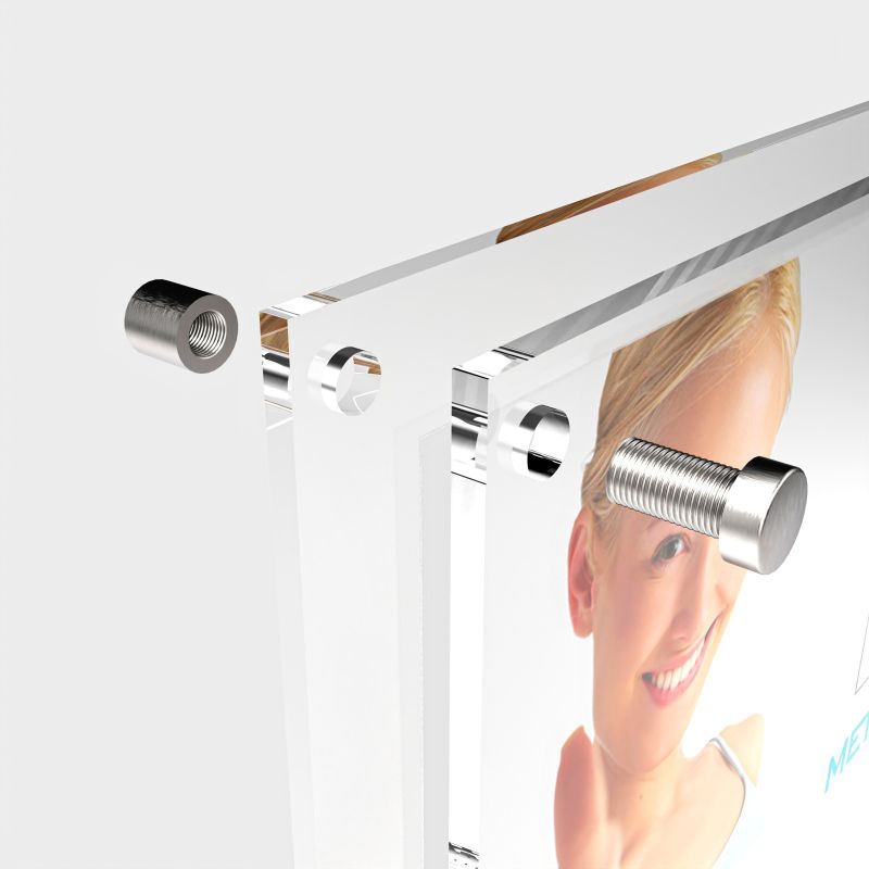 Directorio placa doble Señalética