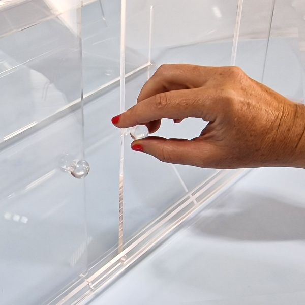 Pomo acrílico redondo Pomos 2