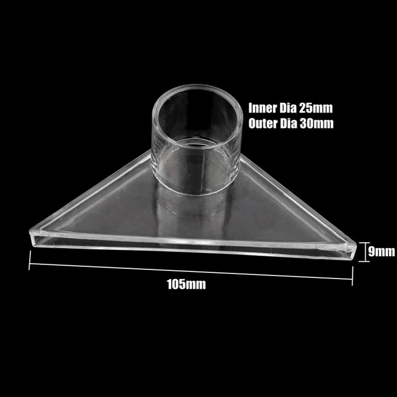 Boquilla de salida transparente