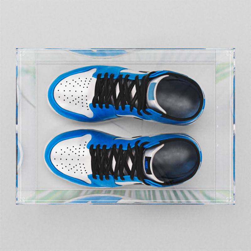 Caja para zapatillas de colección en metacrilato