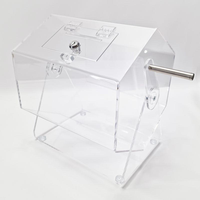 Urna giratoria de metacrilato