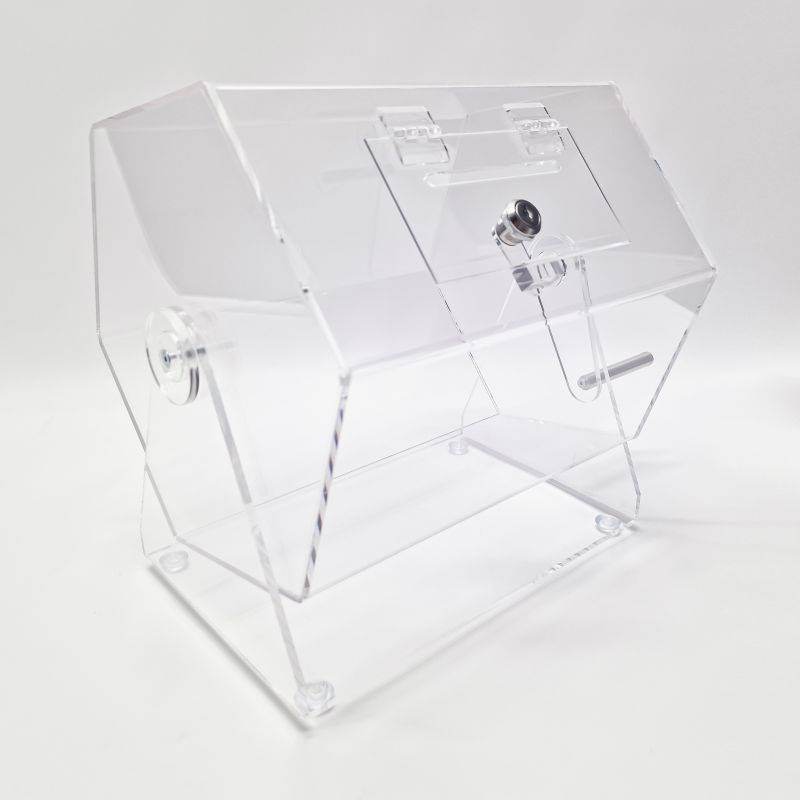 Urna giratoria de metacrilato