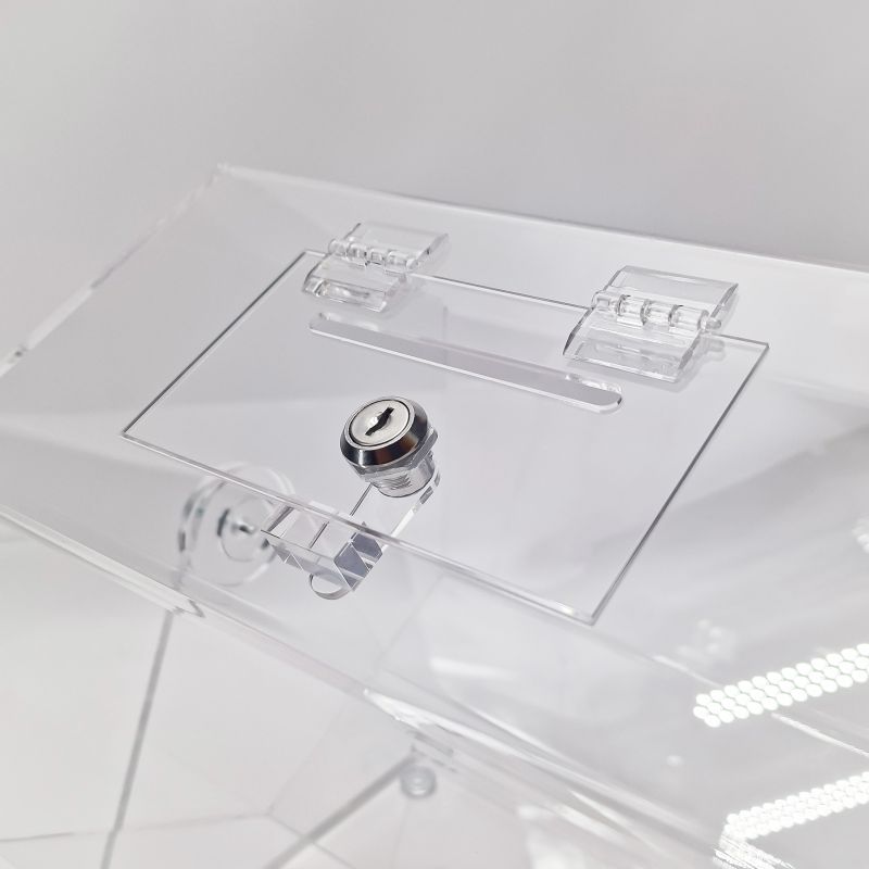 Urna giratoria de metacrilato