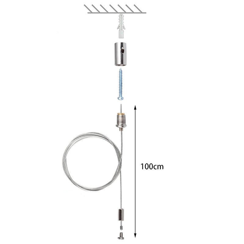 Colgador luz filtrante