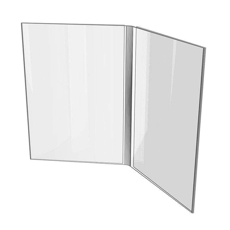 Portagráfica Díptico Portamenús