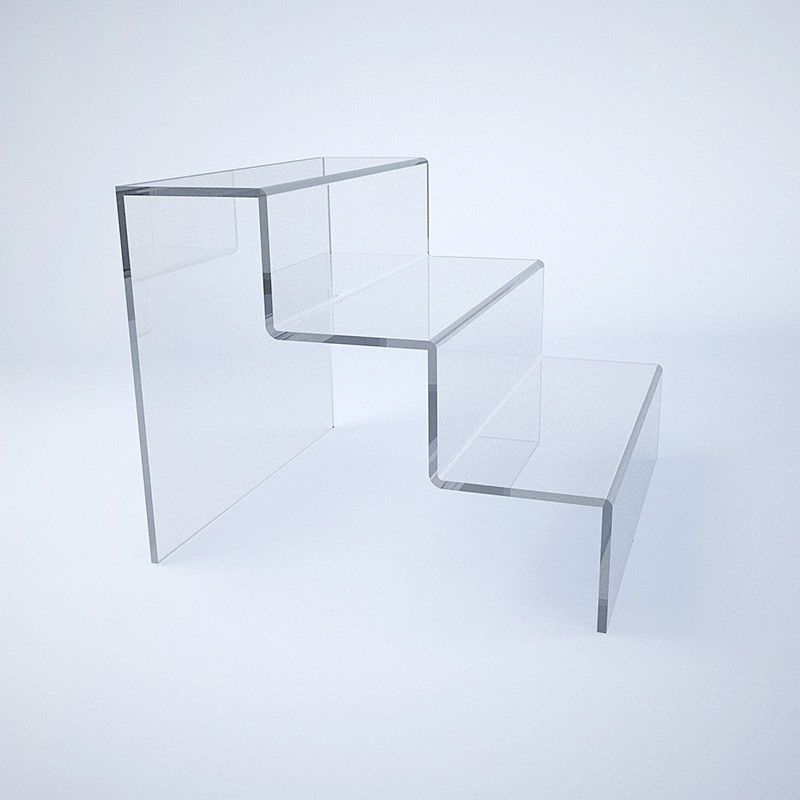 Escaleras expositoras Peanas de metacrilato