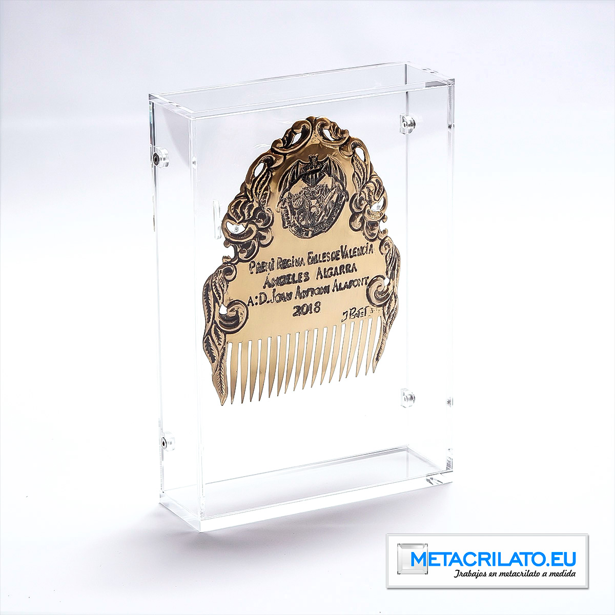 Vitrina peineta fallera