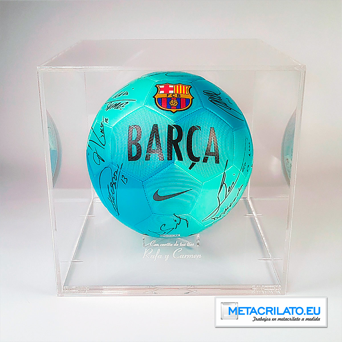 Vitrina valón de futbol